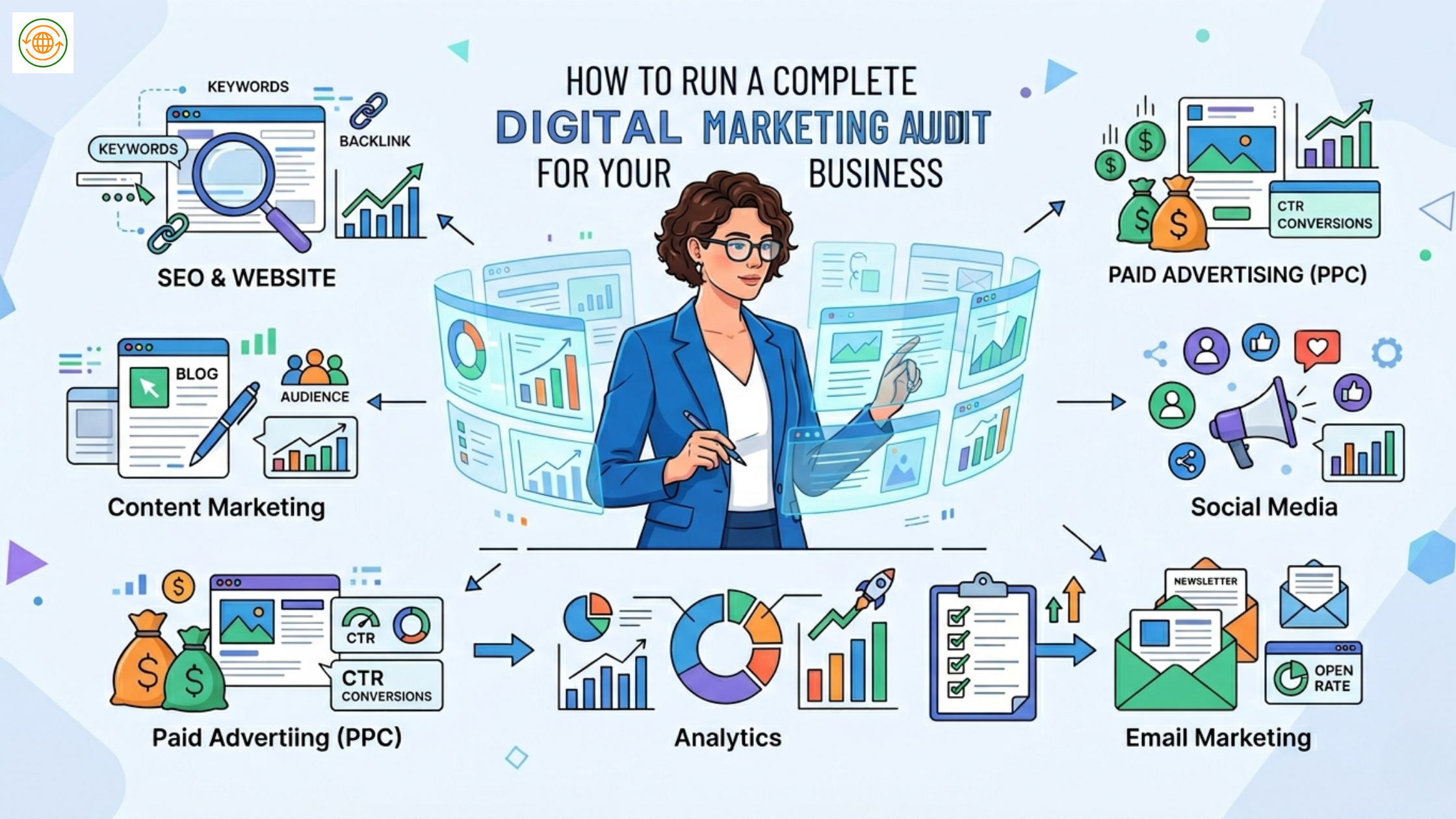 Digital marketing audit for businesses