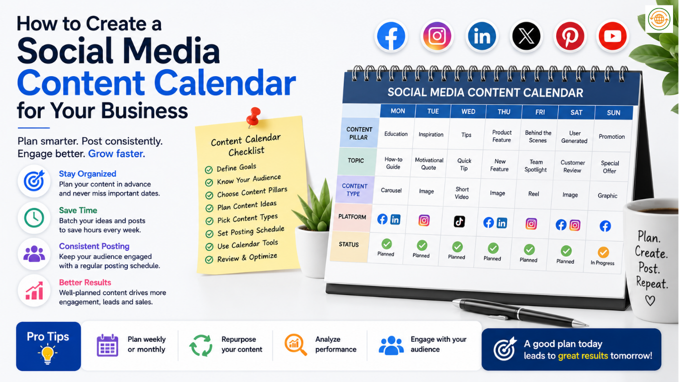 Content Calendar for Businesses